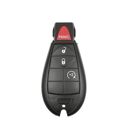Keyless Factory KeylessFactory: 2009-2014 Chrysler Dodge Jeep / 4-Button Keyless Go Fobik RS / IYZ-C01C RSK-CDJ-KGF-4